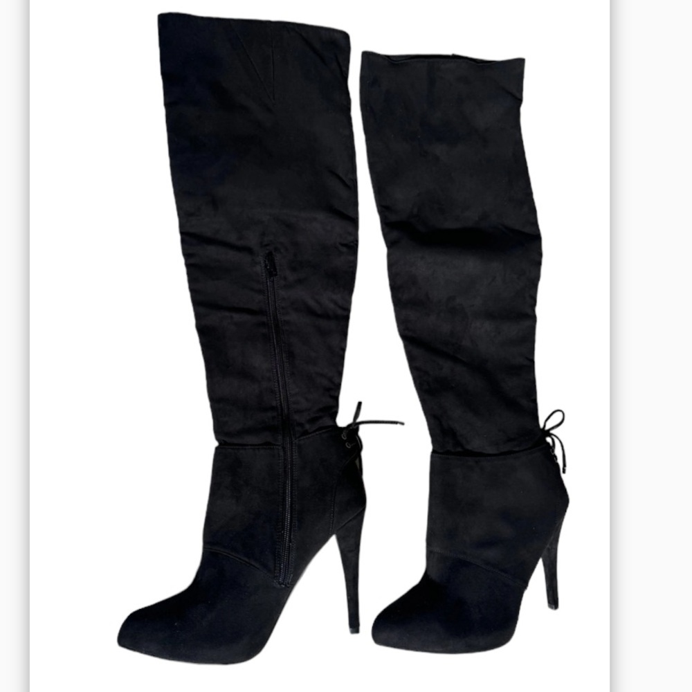 NINA heeled over the knee boots